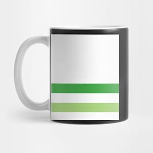 aromantic/agender short (light) Mug